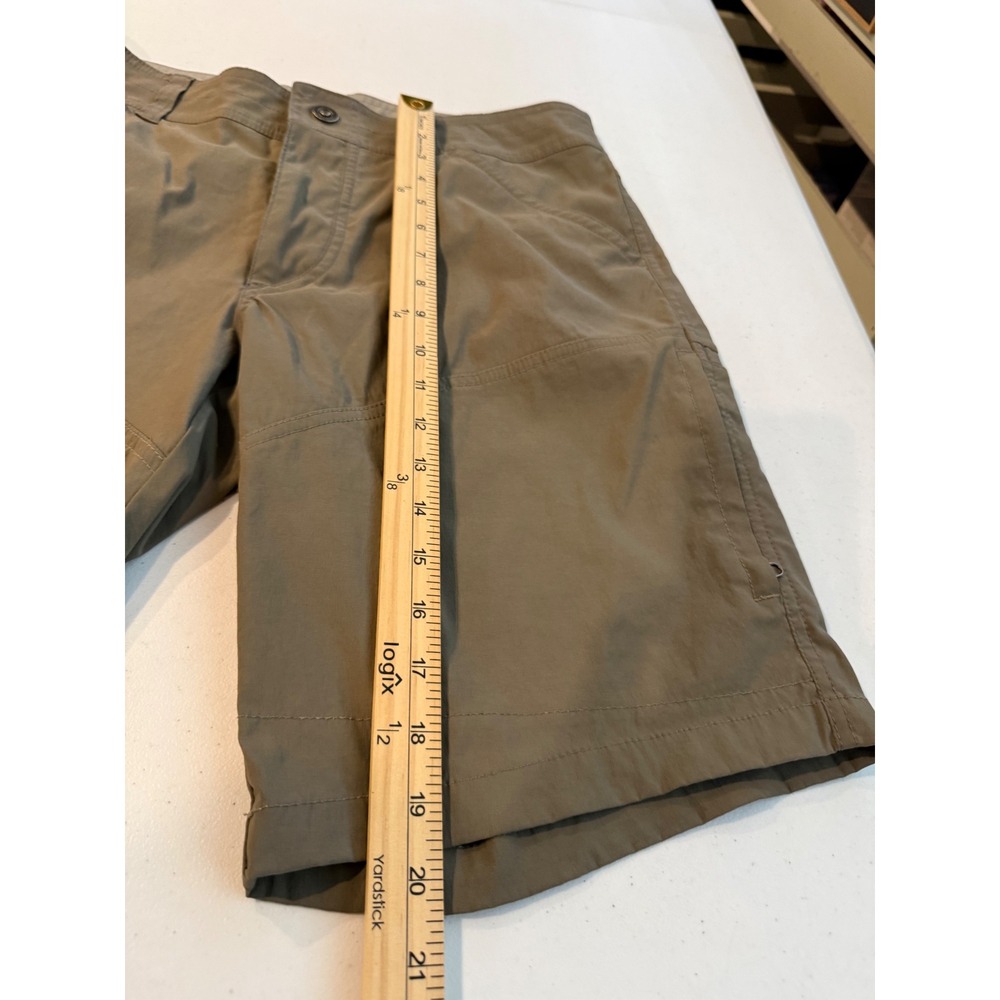 Kuhl Mens Hiking Shorts Green Khaki KÜHL Renegade Shorts Cargo 34 Waist 10 seam - Picture 8 of 16